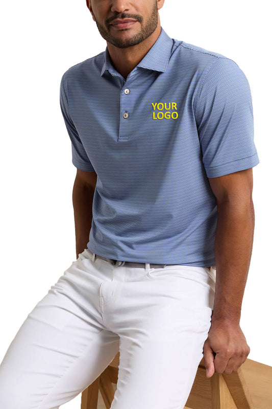 Custom Peter Millar MF26EK36S Blue
