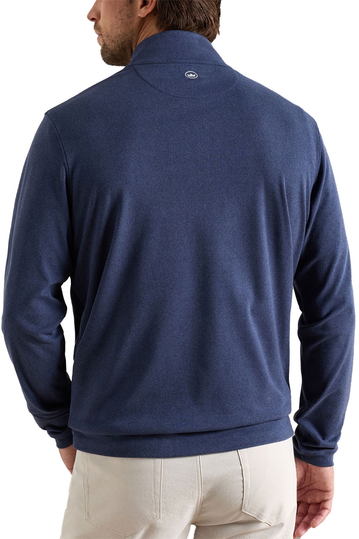 Peter Millar Ardent Air Performance Custom Quarter-Zips, Navy [TotalMed SURGE Store]