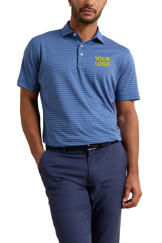Custom Peter Millar MF26EK54S Blue