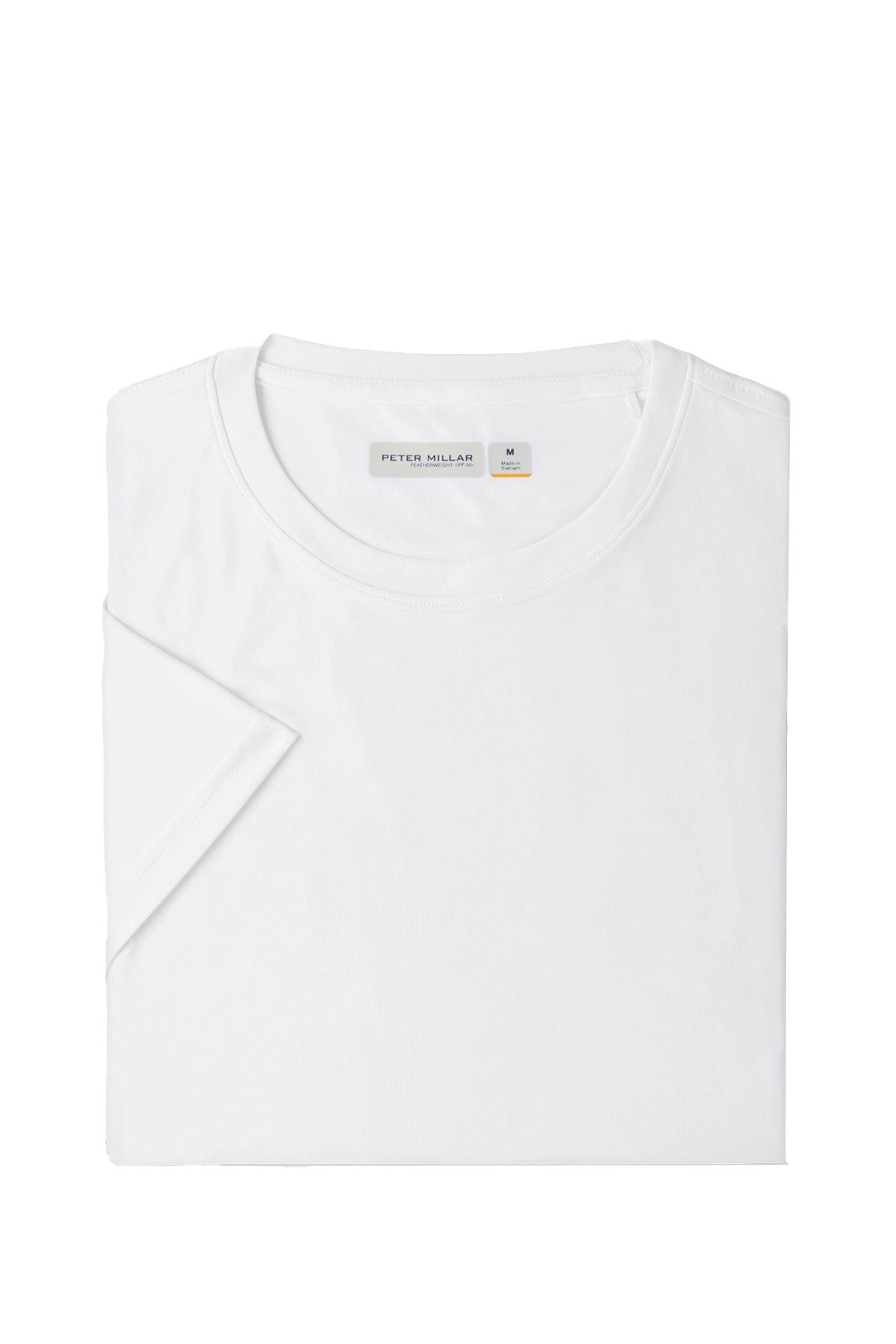 Peter Millar Featherweight Performance Custom T-Shirts, White