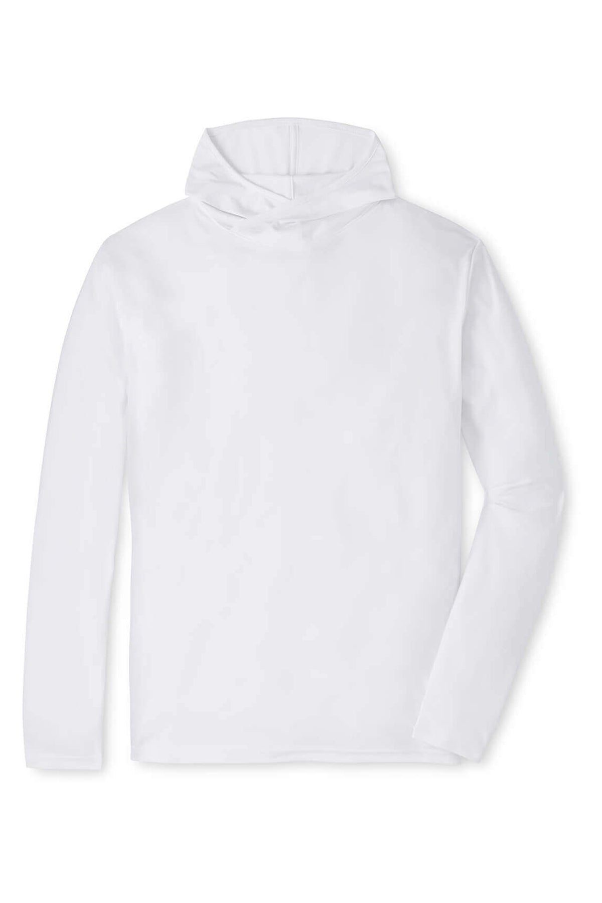 Peter Millar Featherweight Performance Custom Sun Shirt Hoodies, White [FAZILTEST] [FAZILTEST]