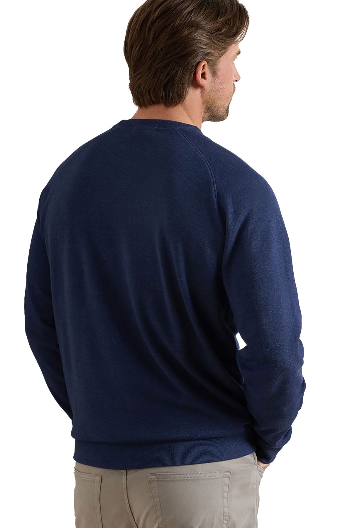 Peter Millar Crown Comfort Custom Knit Crews, Navy