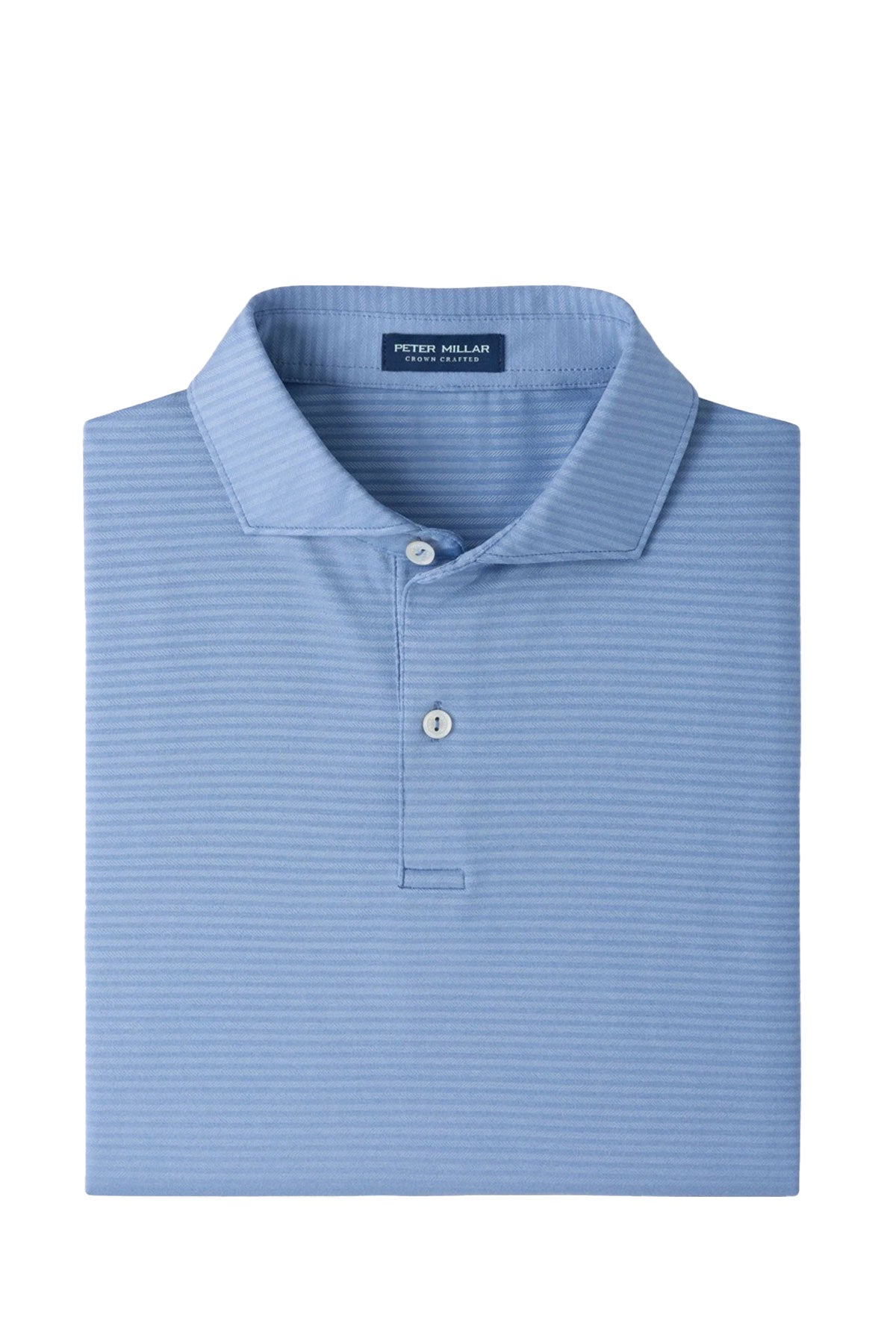 Peter Millar Empire Performance Jersey Custom Polos, Blue