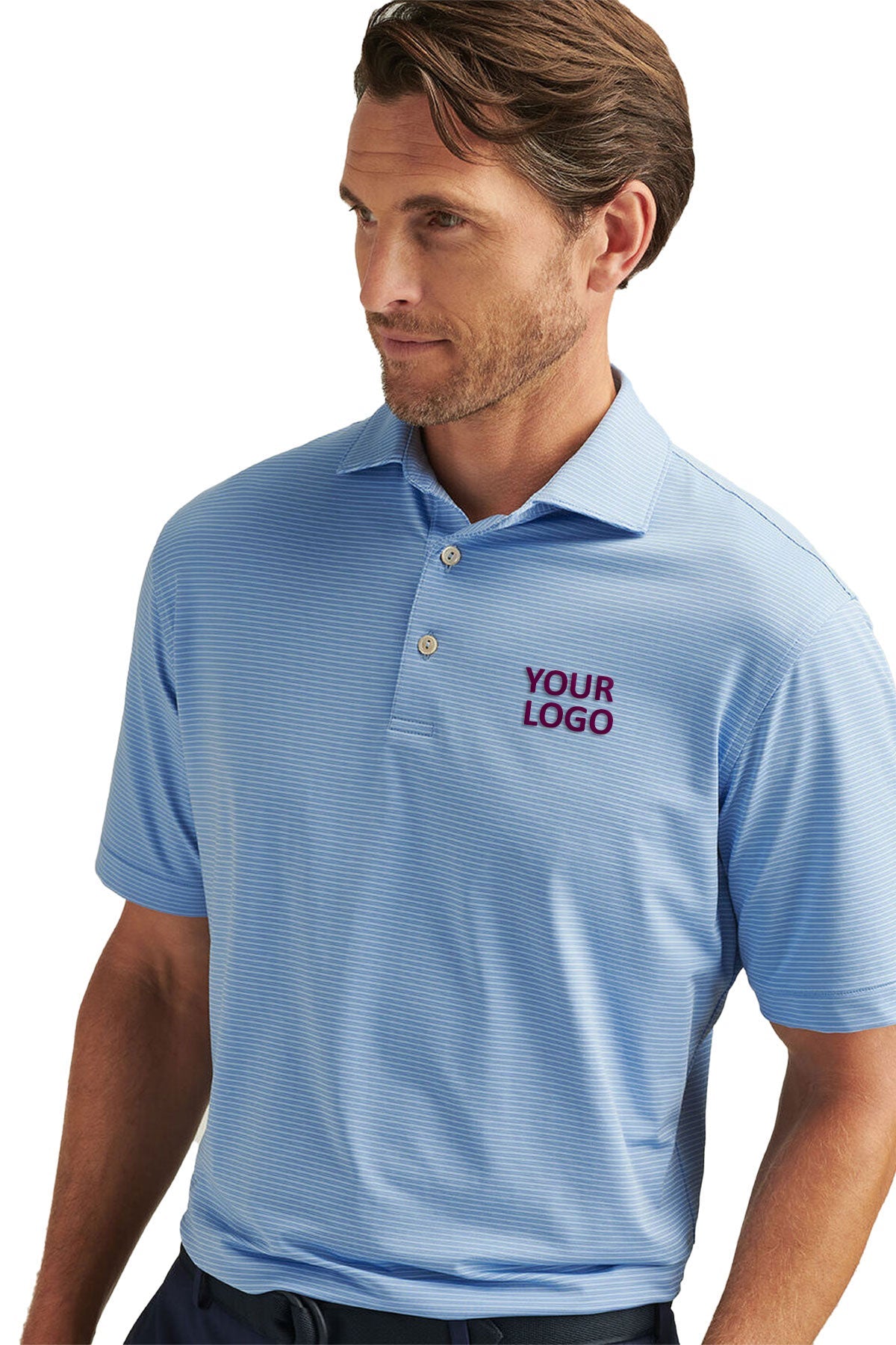 Custom Peter Millar MS25EK04S Cottage Blue