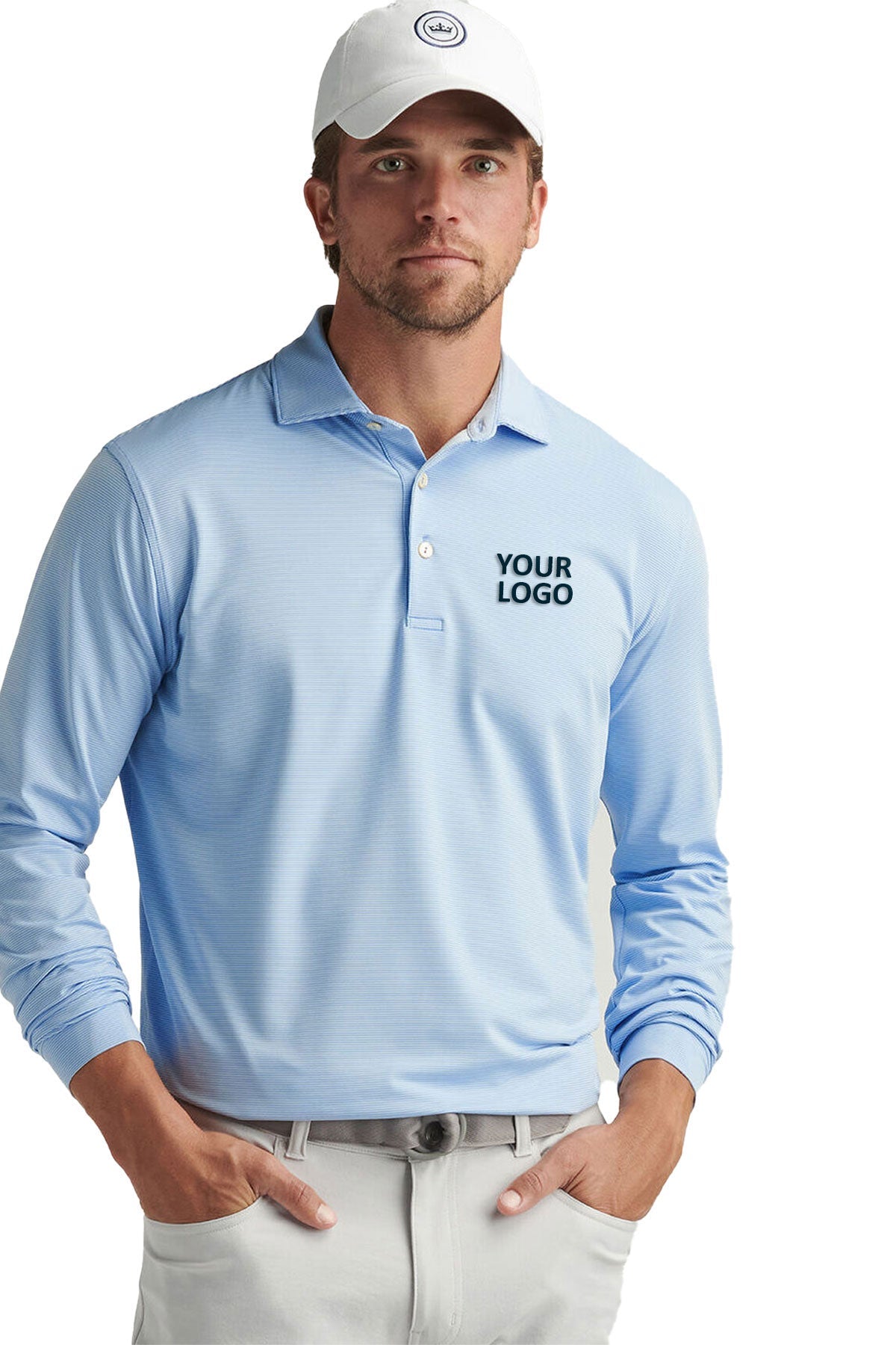 Custom Peter Millar MS25EK11SLS Blue Fade