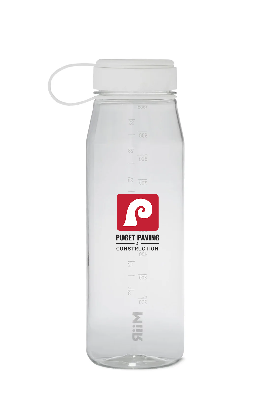 MiiR Everywhere 33 Oz Bottle, Clear [Puget Paving & Construction, Inc.]