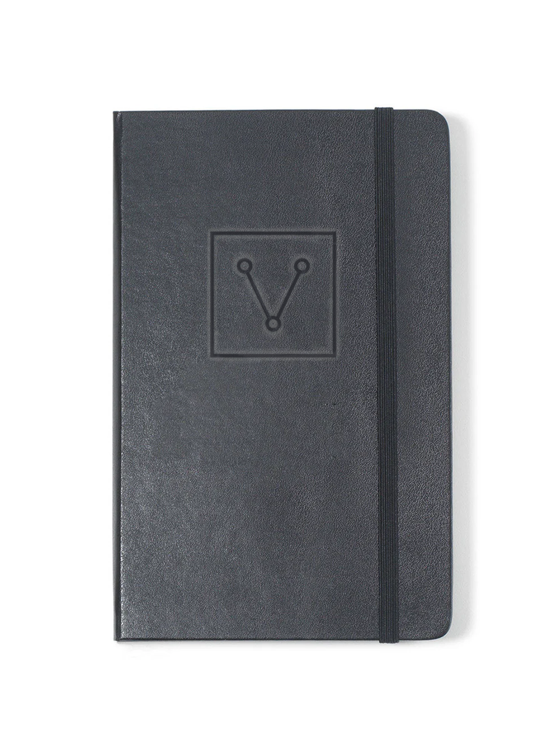 Moleskine Hard Cover Squared Large Notebook, Black [The Vertex Project]
