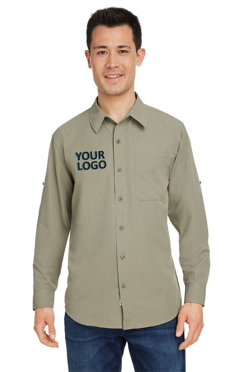 Marmot Men's Aerobora Short-Sleeve Woven, Vetiver