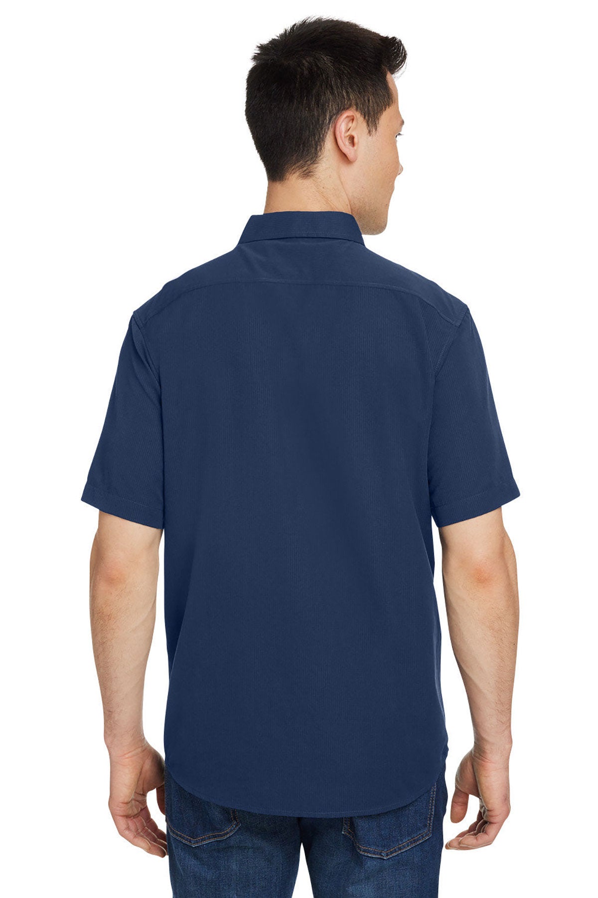 Marmot Men's Aerobora Short-Sleeve Woven, Arctic Navy
