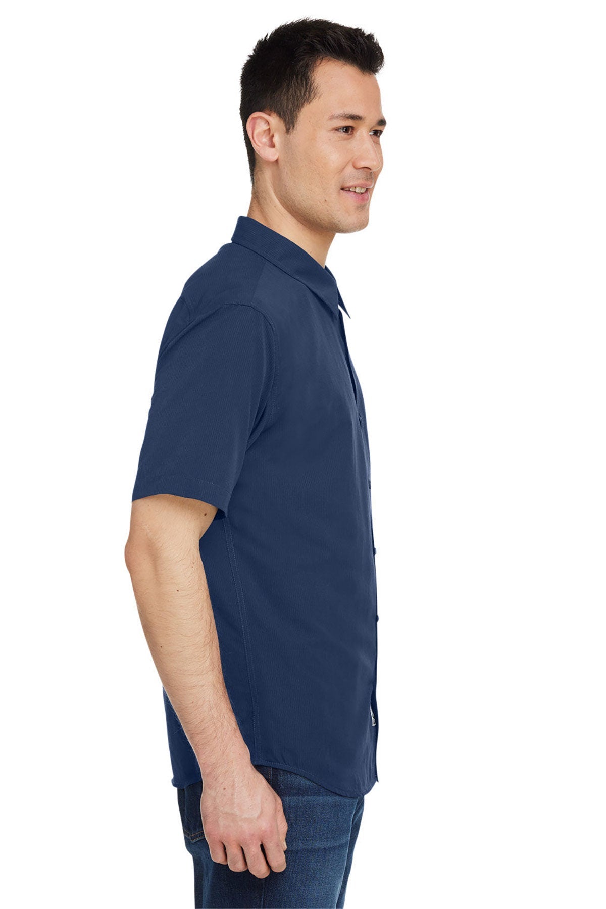 Marmot Men's Aerobora Short-Sleeve Woven, Arctic Navy