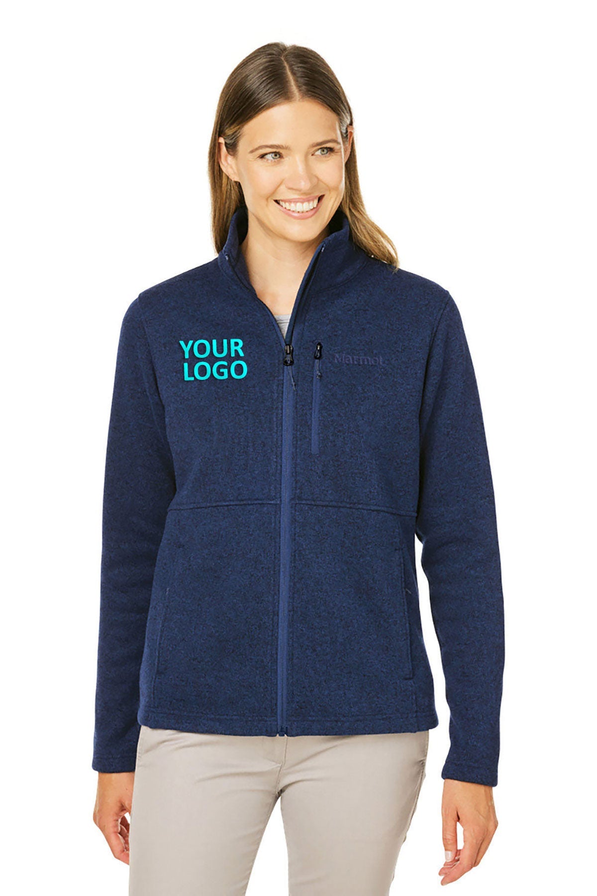 Marmot Arctic Navy M13223 business logo jackets