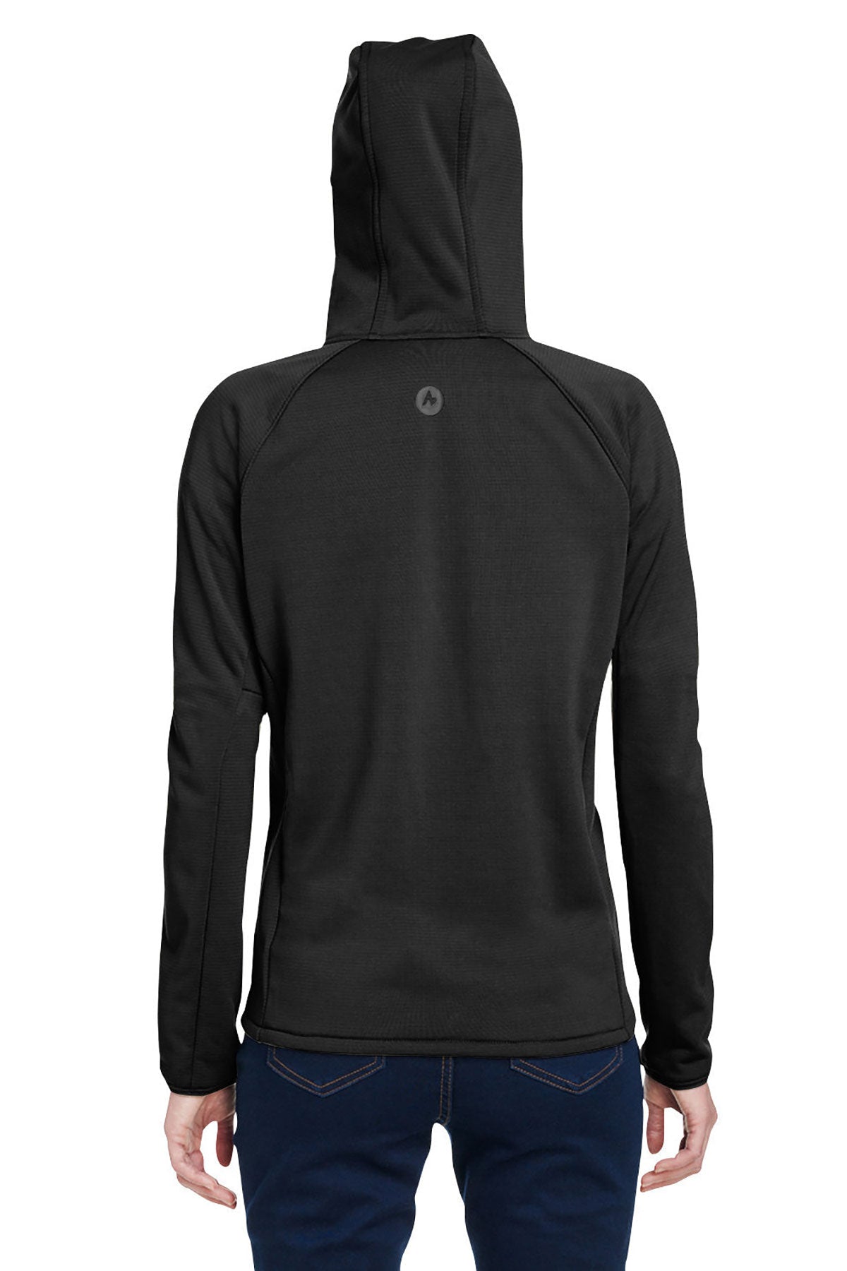 Marmot Ladies Leconte Full Zip Hooded Jackets, Black