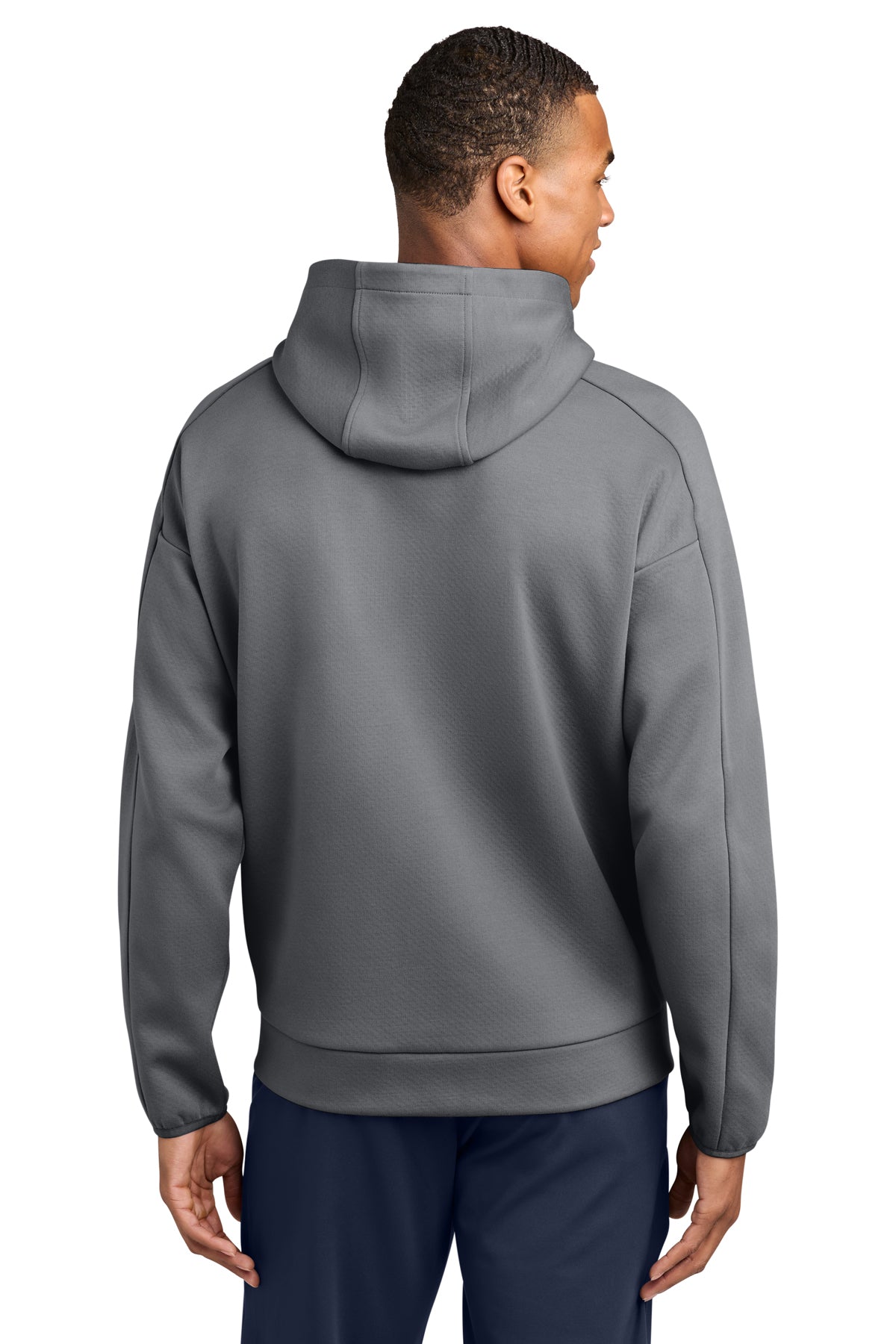 New Era Double Back Custom Pullover Hoodies, Shadow Grey
