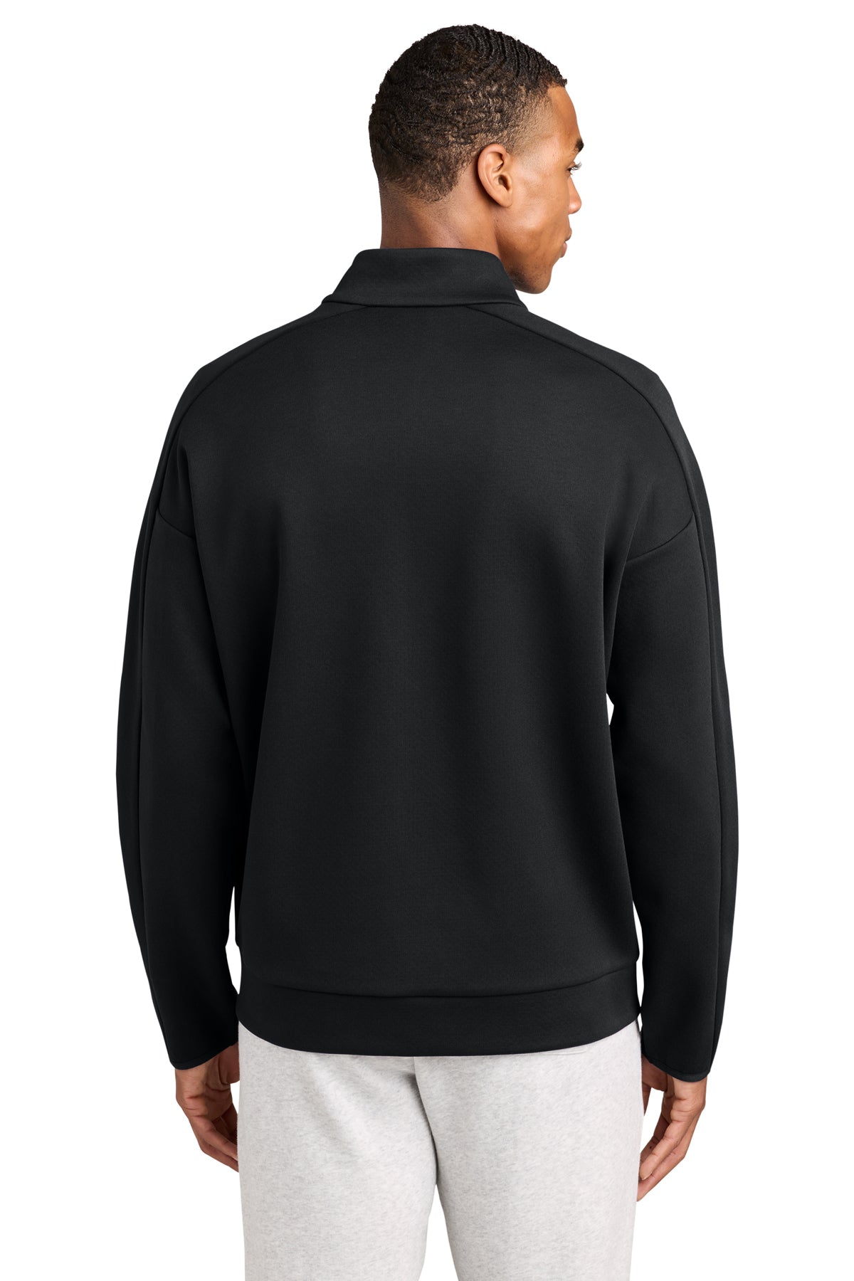 New Era Double Back Custom Full-Zips, Black