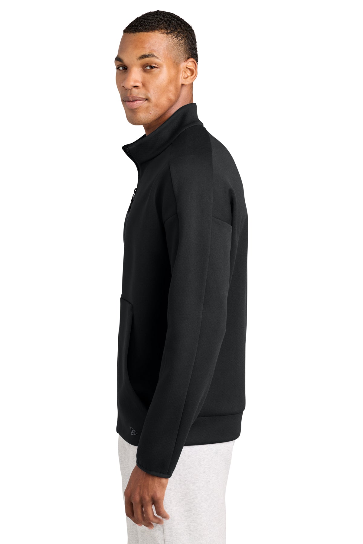 New Era Double Back Custom Full-Zips, Black
