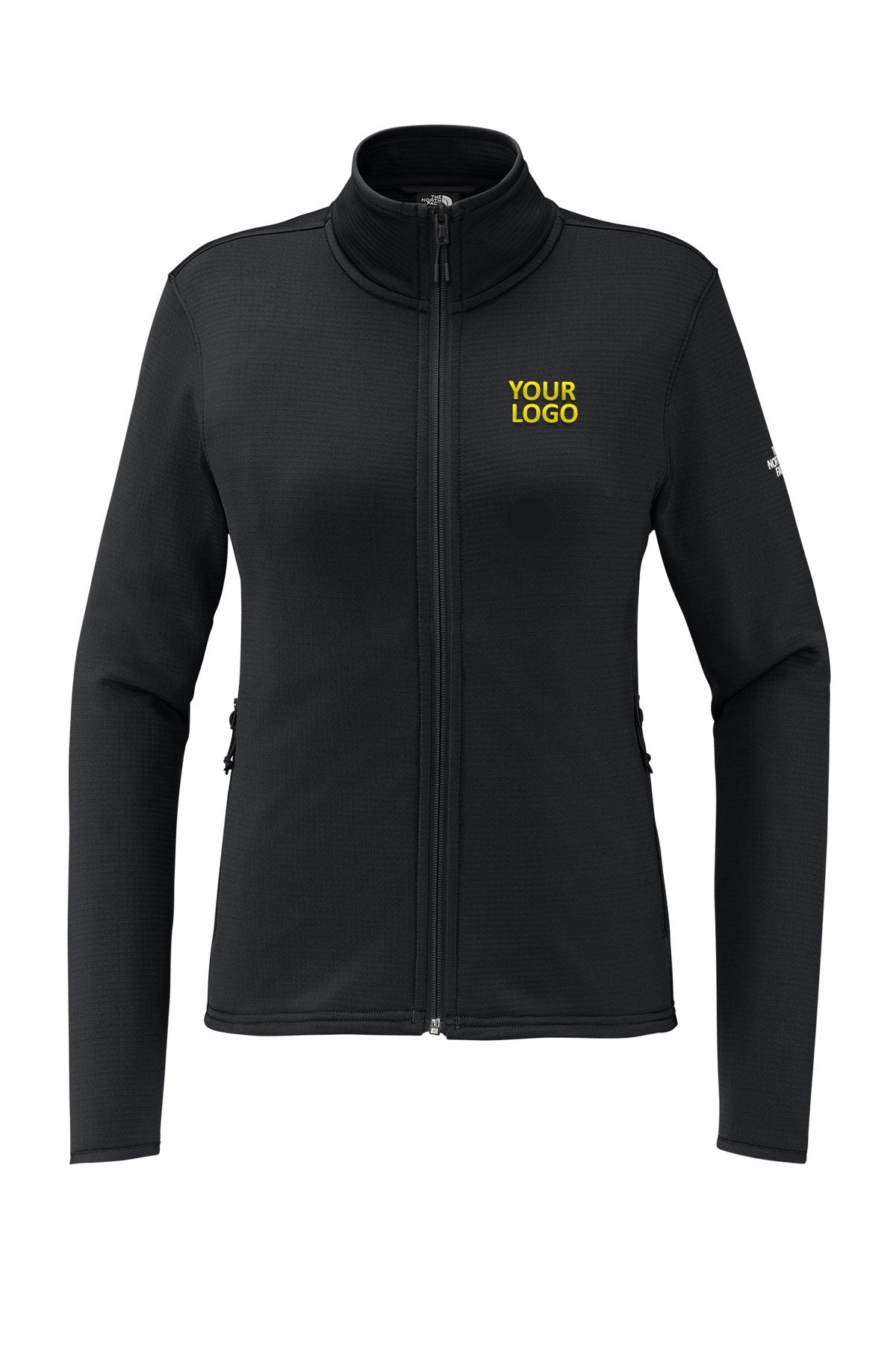 The North Face TNF Black NF0A8FQJ S TNF Black company logo jackets