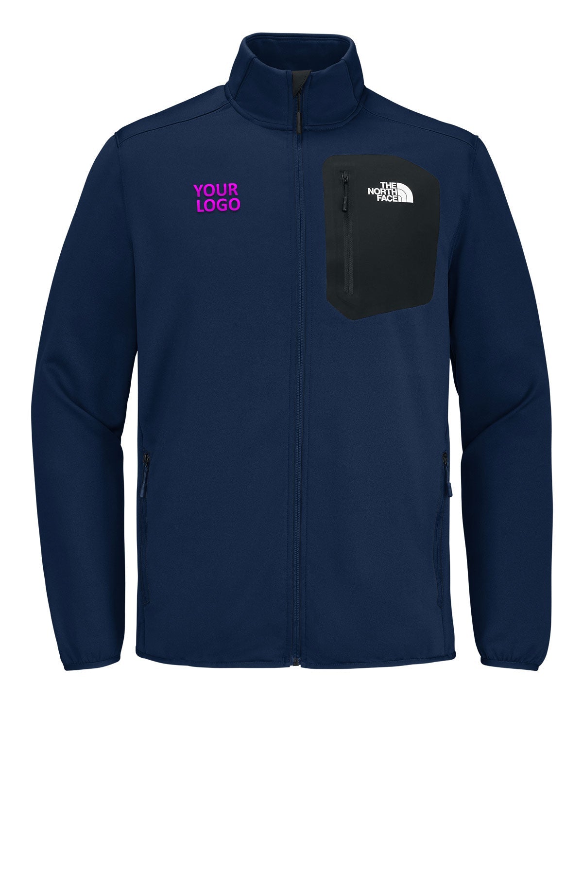 The North Face Lunar Blue NF0A8FQN S Lunar Blue business logo jackets