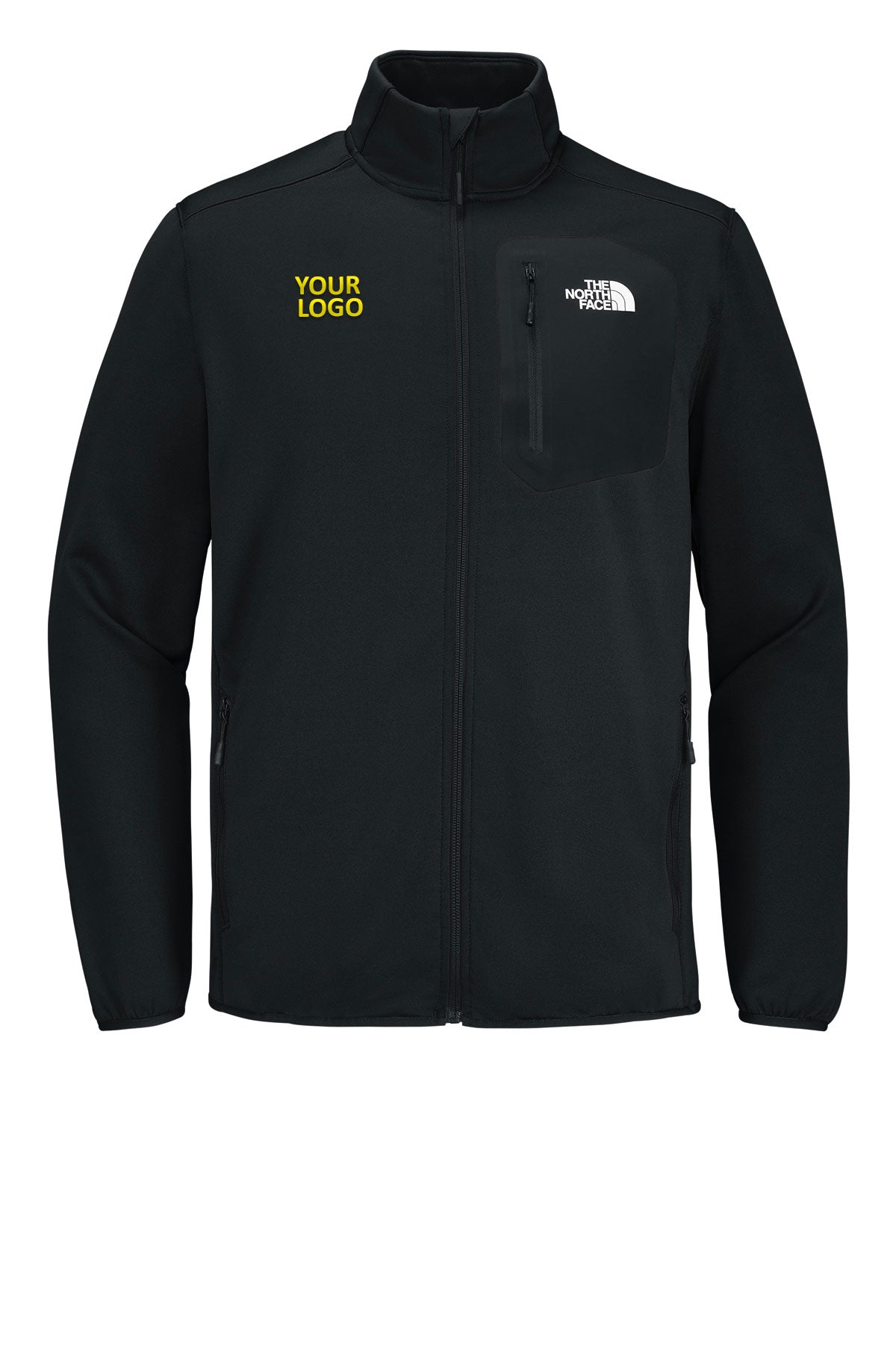 The North Face TNF Black NF0A8FQN S TNF Black custom logo jackets