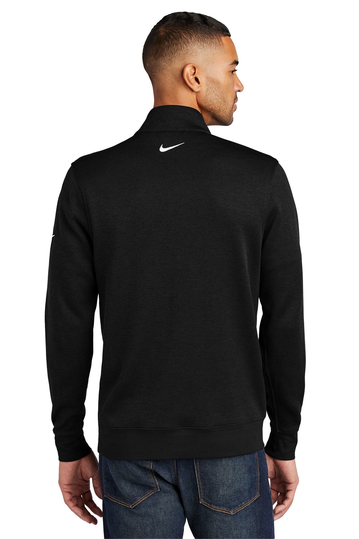 Nike Dri-FIT Corporate Branded Half-Zips, Black [Donor Recovery Services]