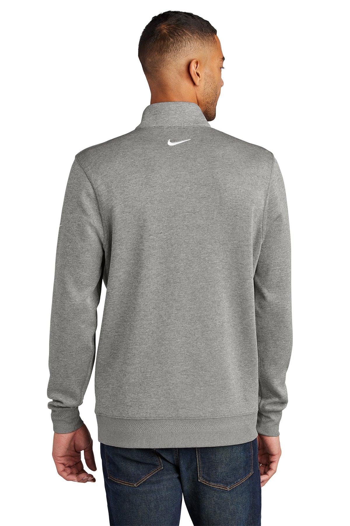 Nike Dri-FIT Corporate Branded Half-Zips, Grey [Transition Franchise Brands]