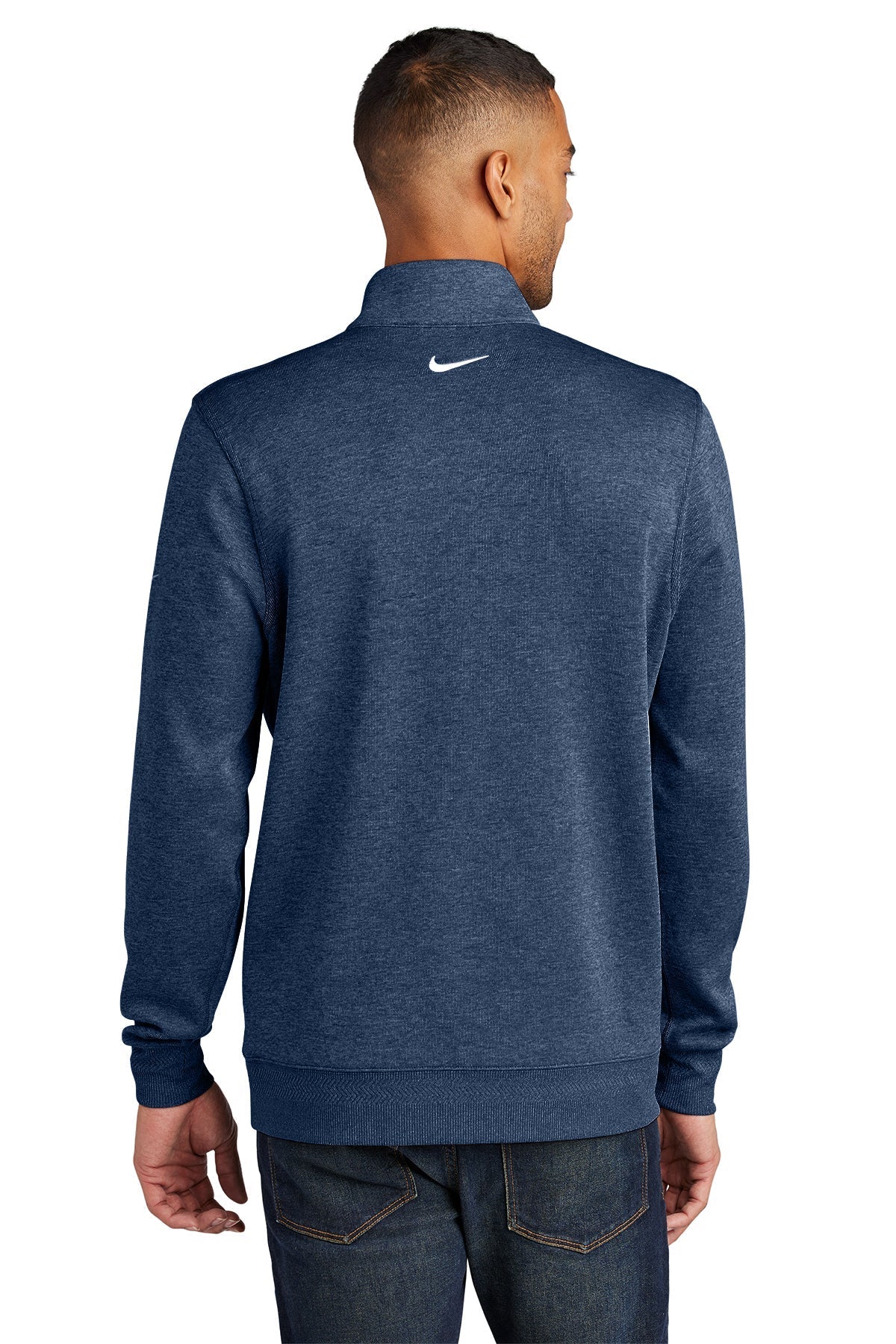 Nike Dri-FIT Corporate Branded Half-Zips, Navy [New England Construction]