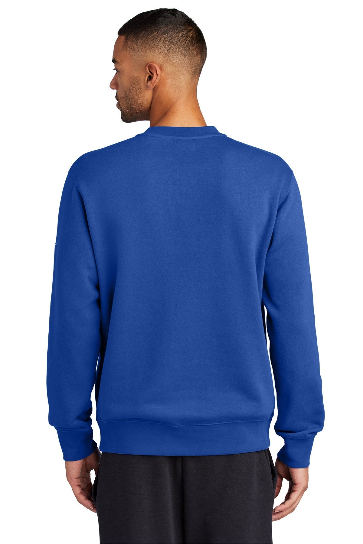 Nike Club Fleece Swoosh Custom Crews, Game Royal [Altius Mind & Performance]