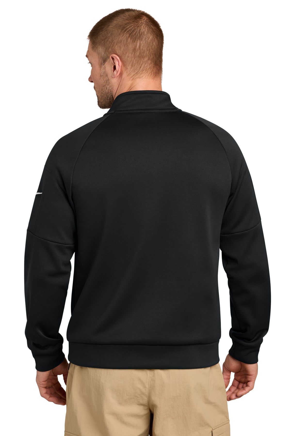 Nike Therma-FIT Custom Pocket 1/4-Zips, Black