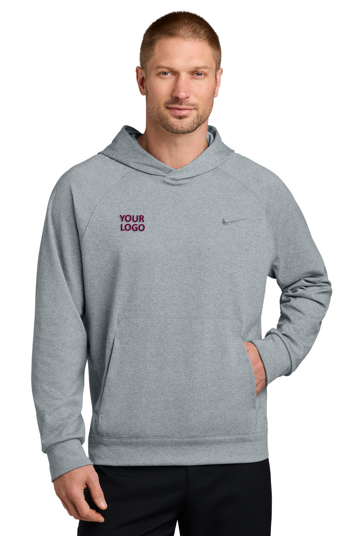 Custom  NKIO8126 Cool Grey Heather