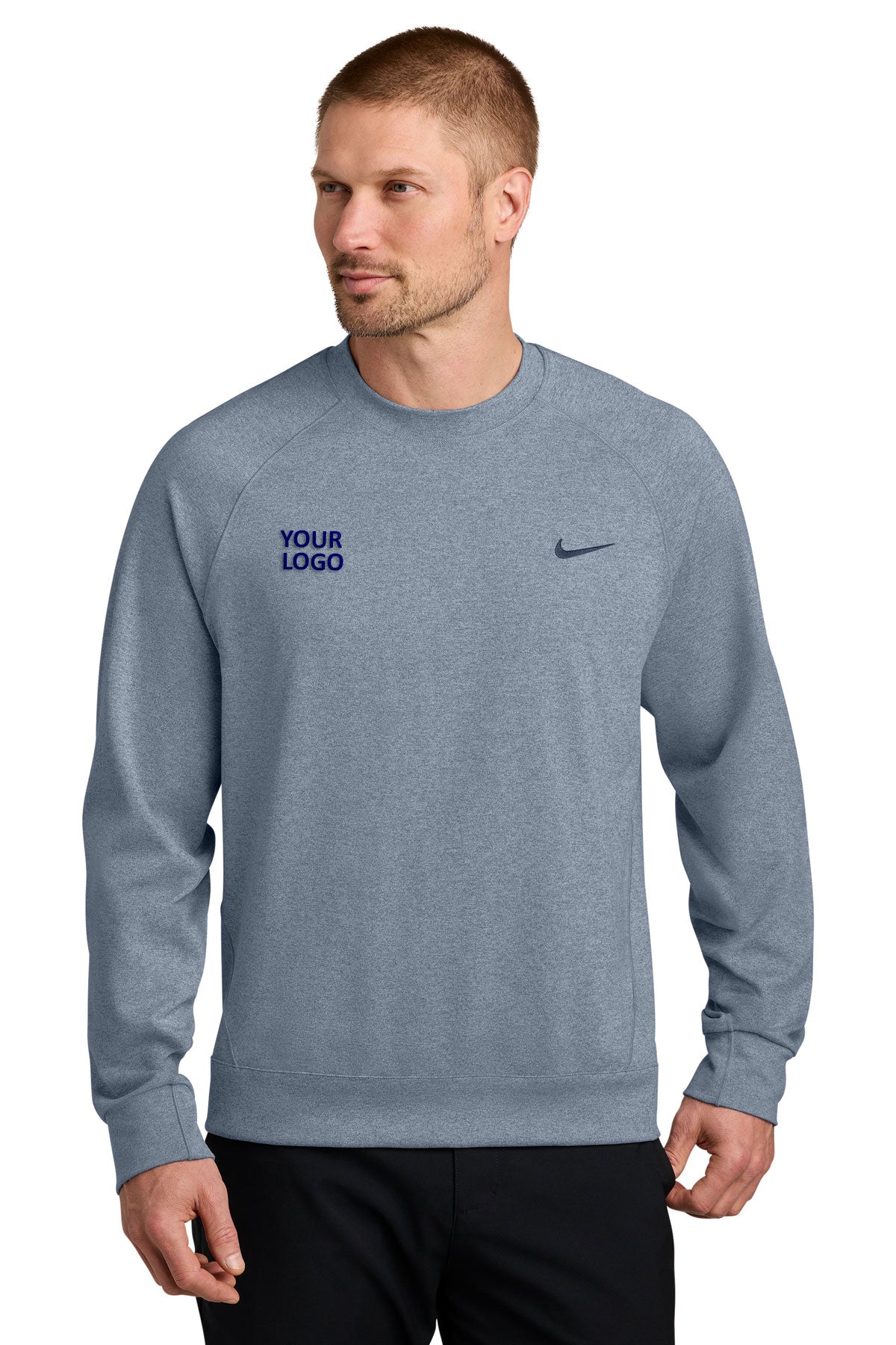 Custom Nike NKIO8127 Navy Heather