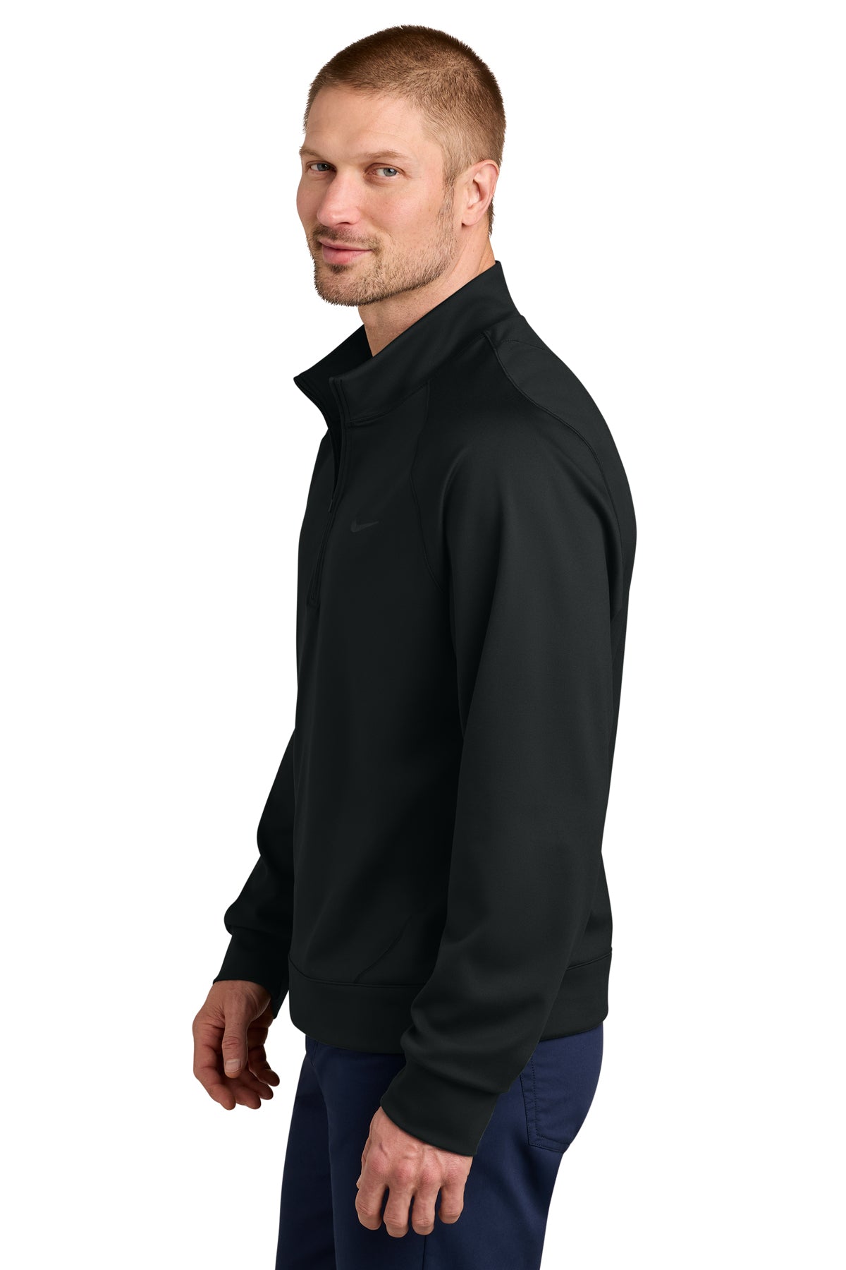 Nike Dri-FIT Custom Primary 1/4-Zips, Black