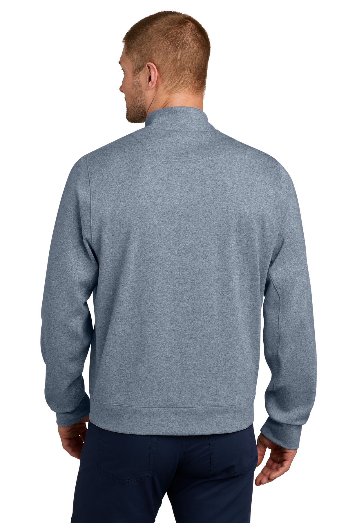 Nike Dri-FIT Custom Primary 1/4-Zips, Navy Heather