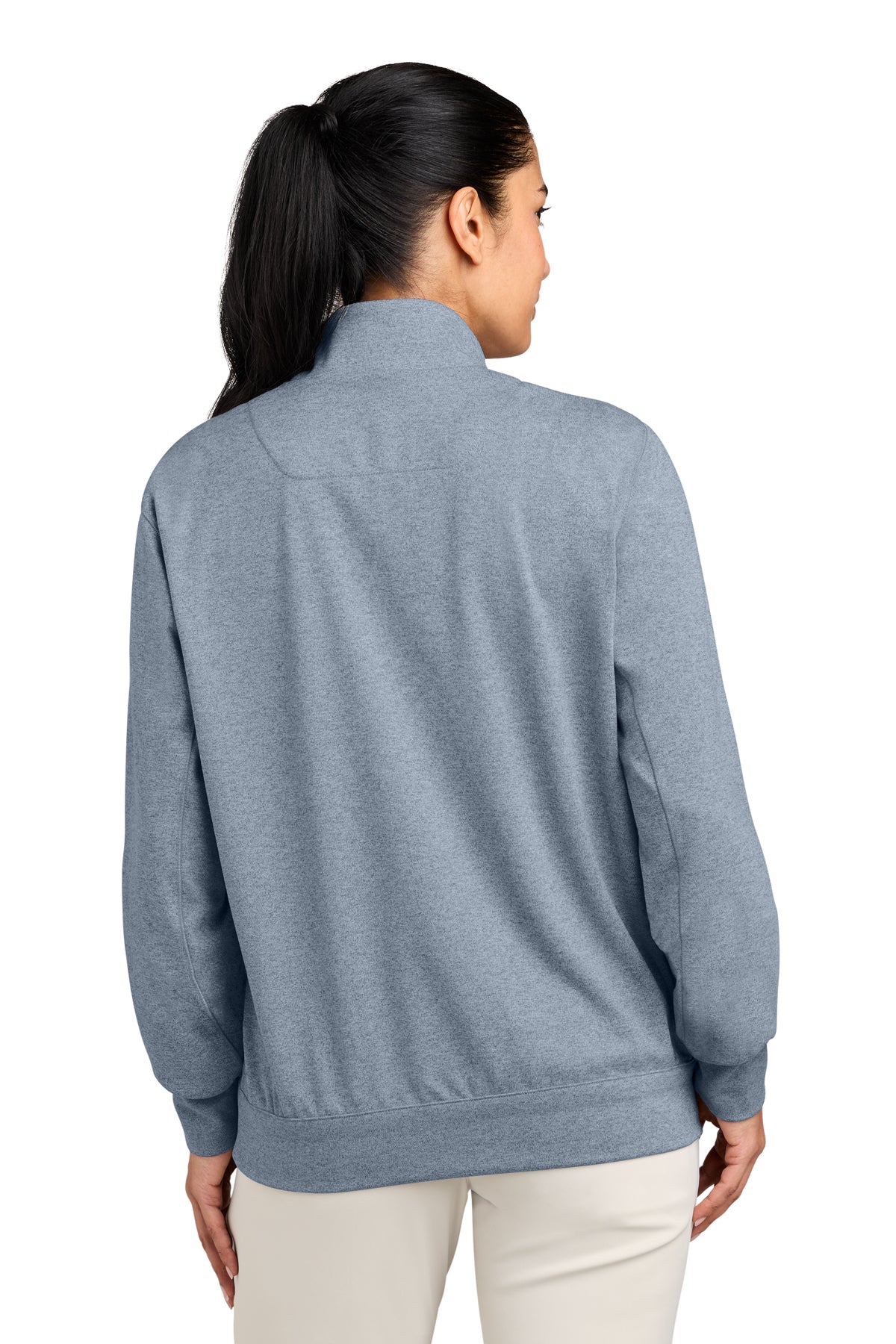 Nike Women’s Dri-FIT Custom Primary 1/4-Zips, Navy Heather