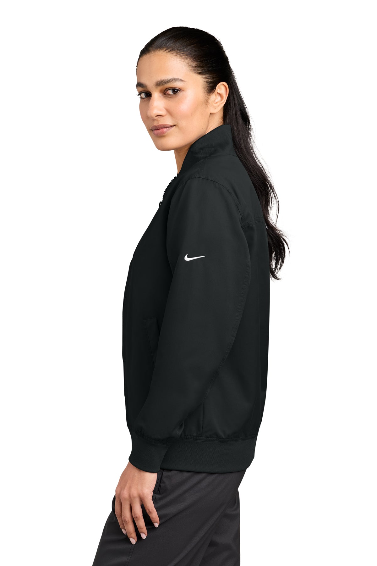Nike Women’s Custom Bomber Jackets, Black
