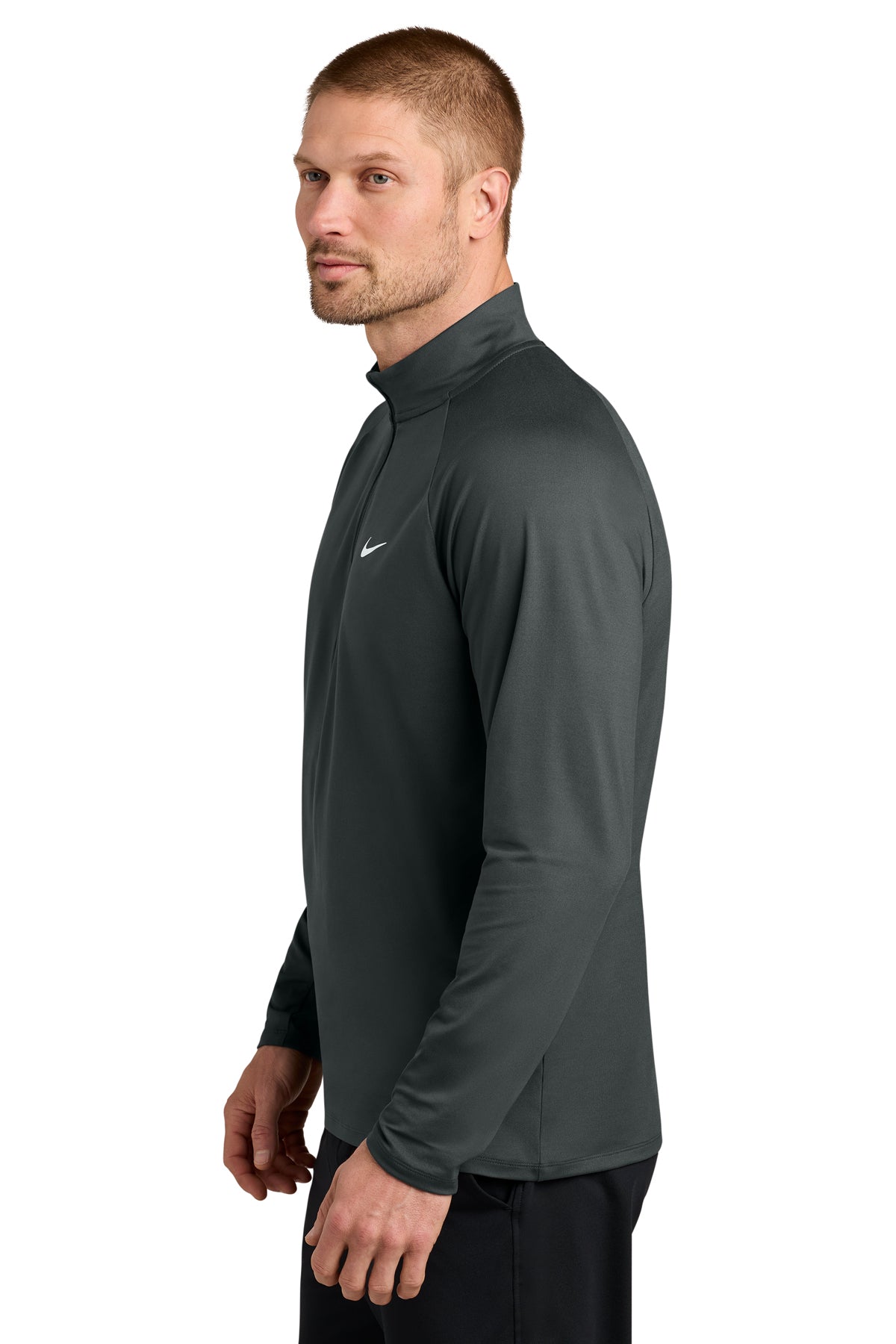 Nike Dri-FIT Custom Stride 1/2-Zips, Anthracite