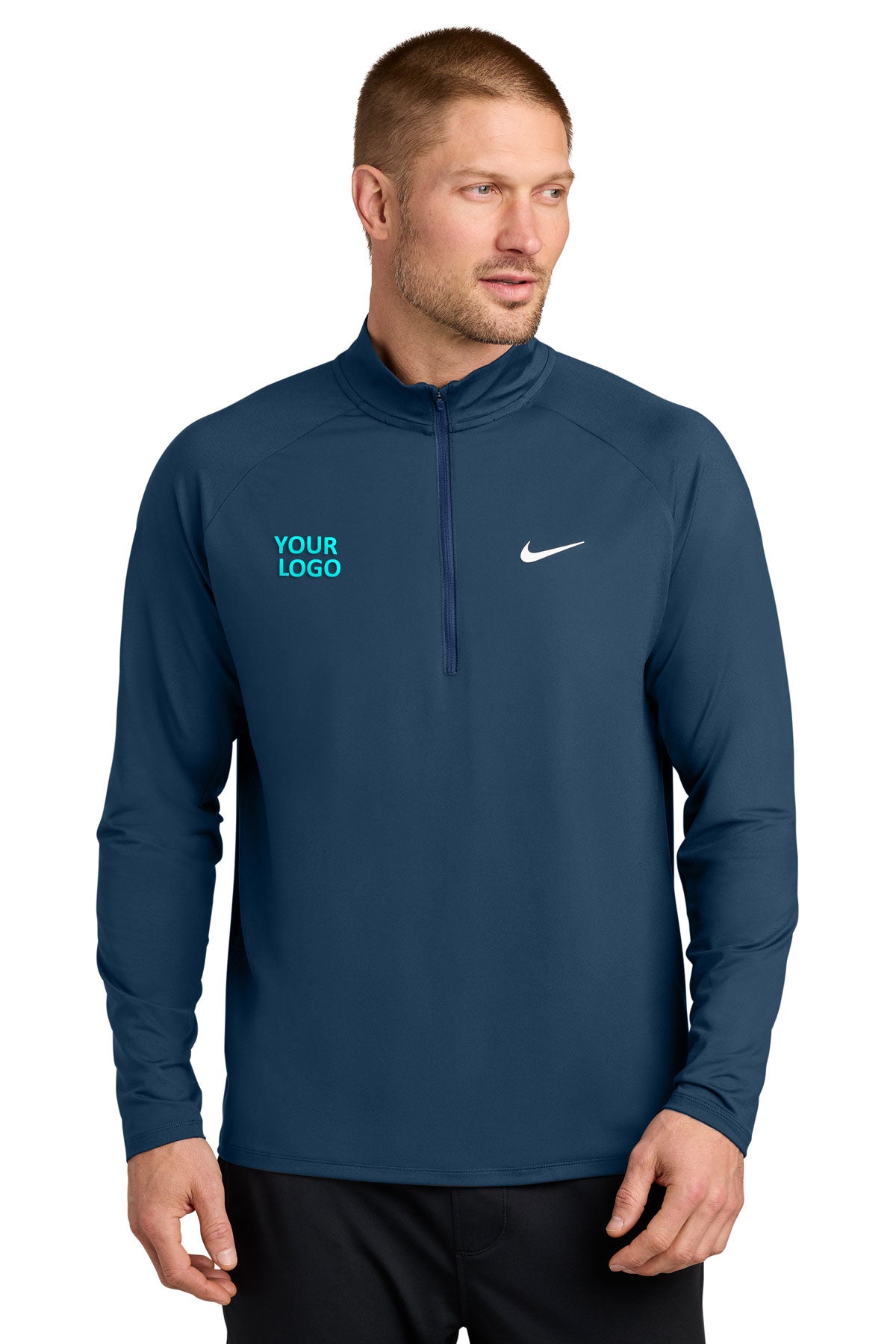 Nike Dri-FIT Custom Stride 1/2-Zips, Navy