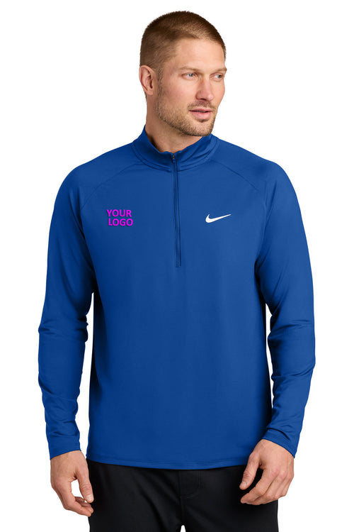 Nike Women’s Dri-FIT Custom Stride 1/2-Zips, Royal
