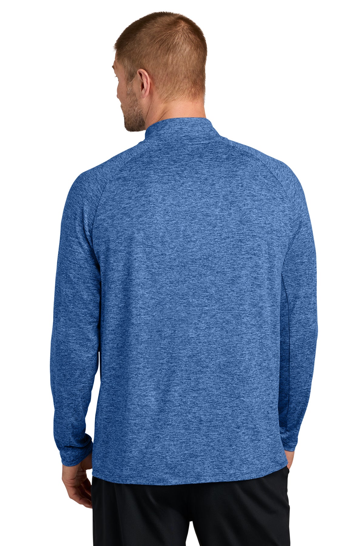 Nike Dri-FIT Custom Stride 1/2-Zips, Royal Heather