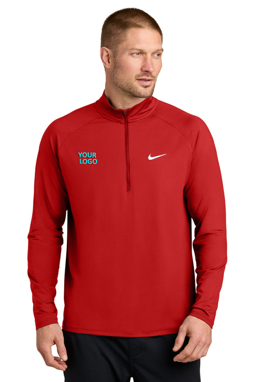 Nike Women’s Dri-FIT Custom Stride 1/2-Zips, Scarlet