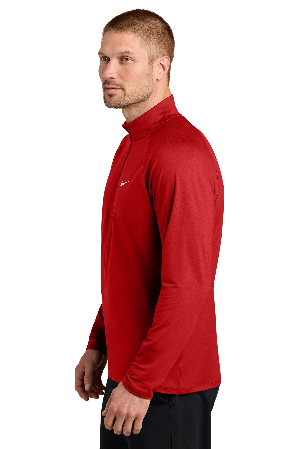 Nike Dri-FIT Custom Stride 1/2-Zips, Scarlet