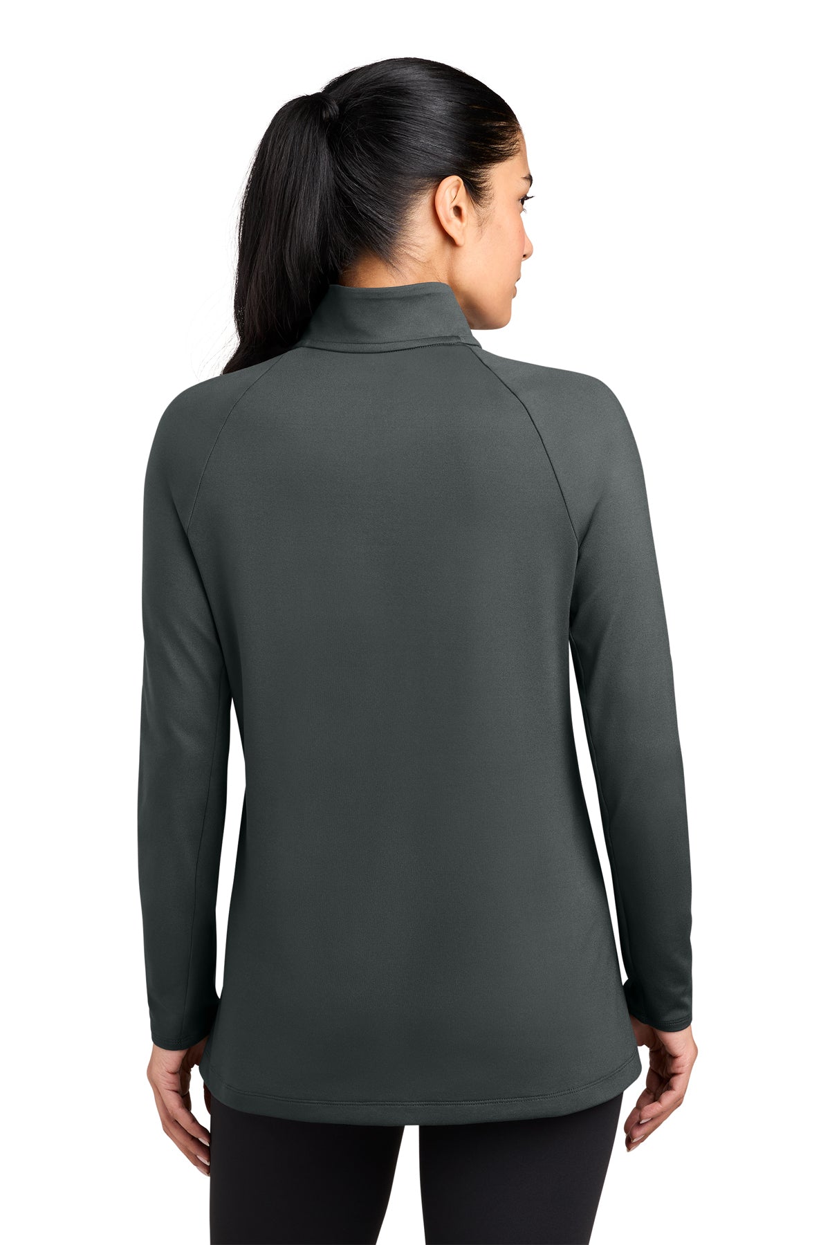 Nike Women’s Dri-FIT Custom Stride 1/2-Zips, Anthracite