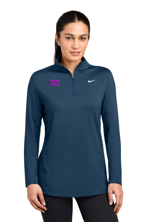 Nike Dri-FIT Custom Stride 1/2-Zips, Navy