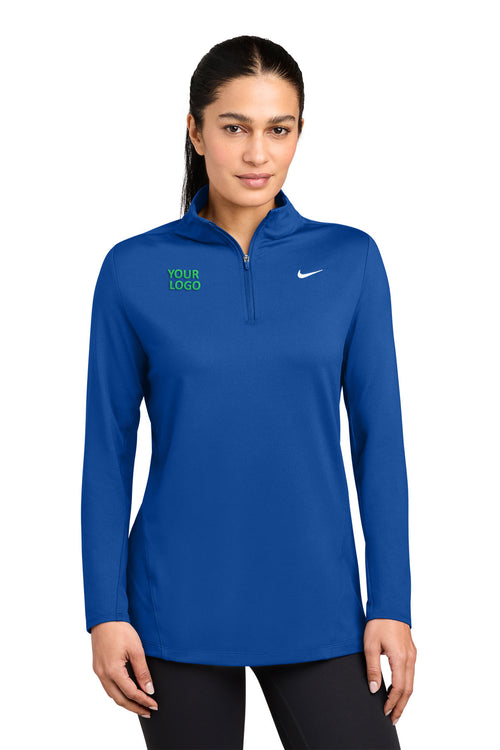 Nike Dri-FIT Custom Stride 1/2-Zips, Royal