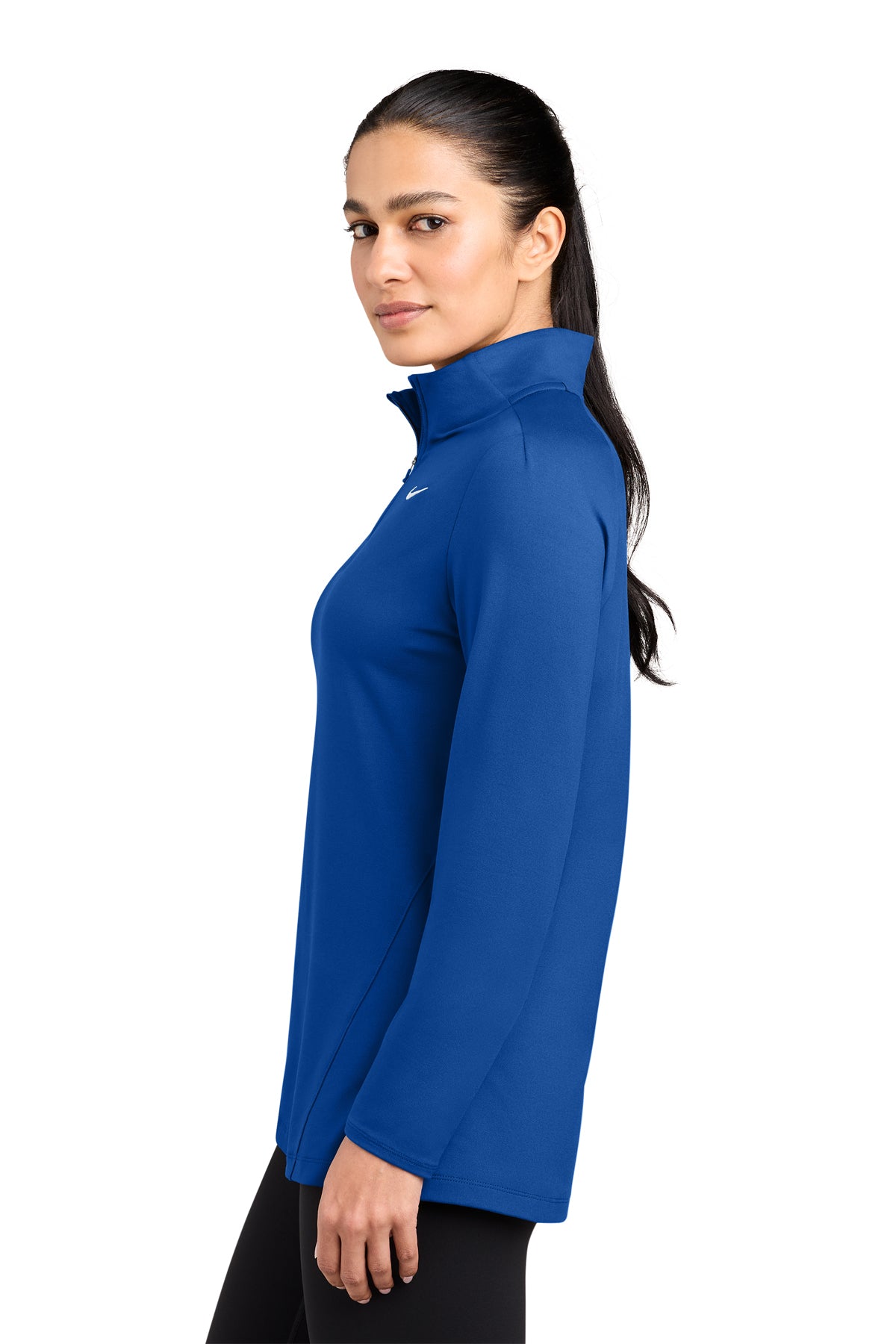 Nike Women’s Dri-FIT Custom Stride 1/2-Zips, Royal