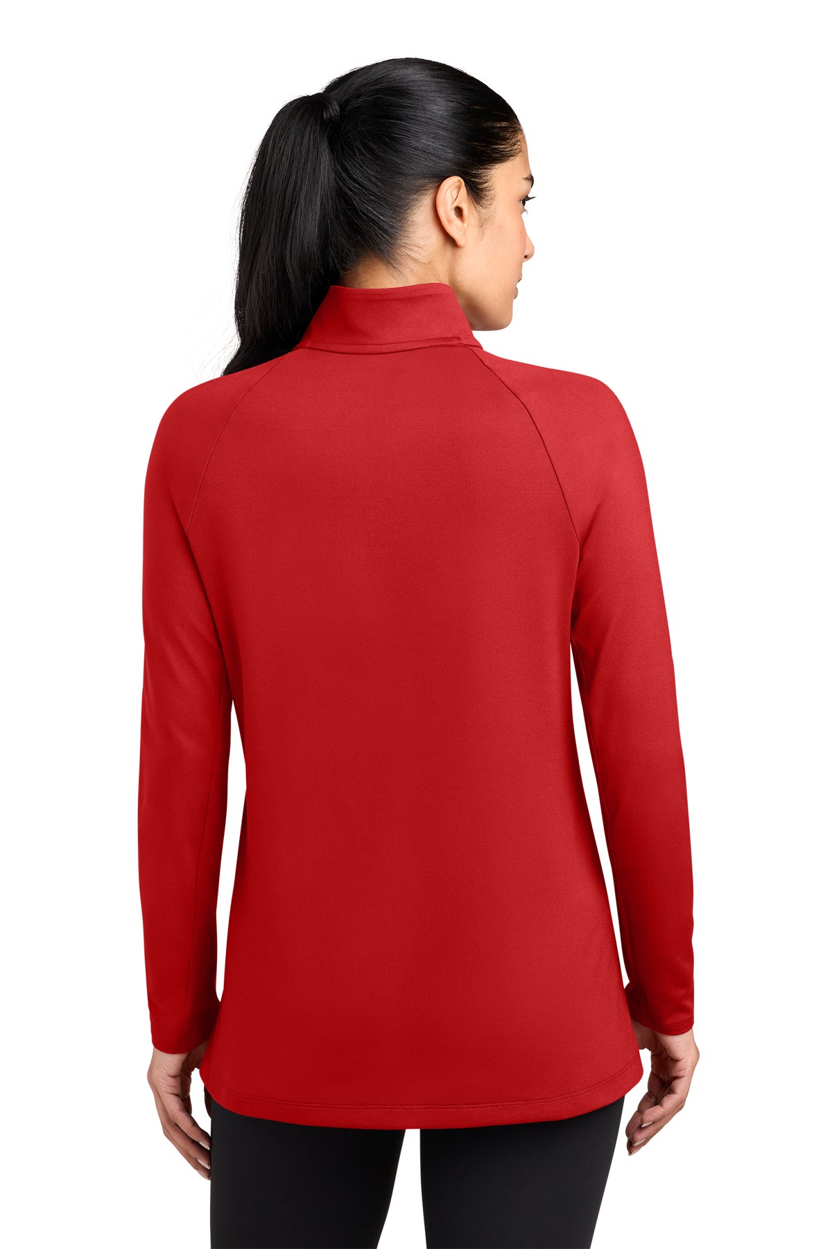 Nike Women’s Dri-FIT Custom Stride 1/2-Zips, Scarlet