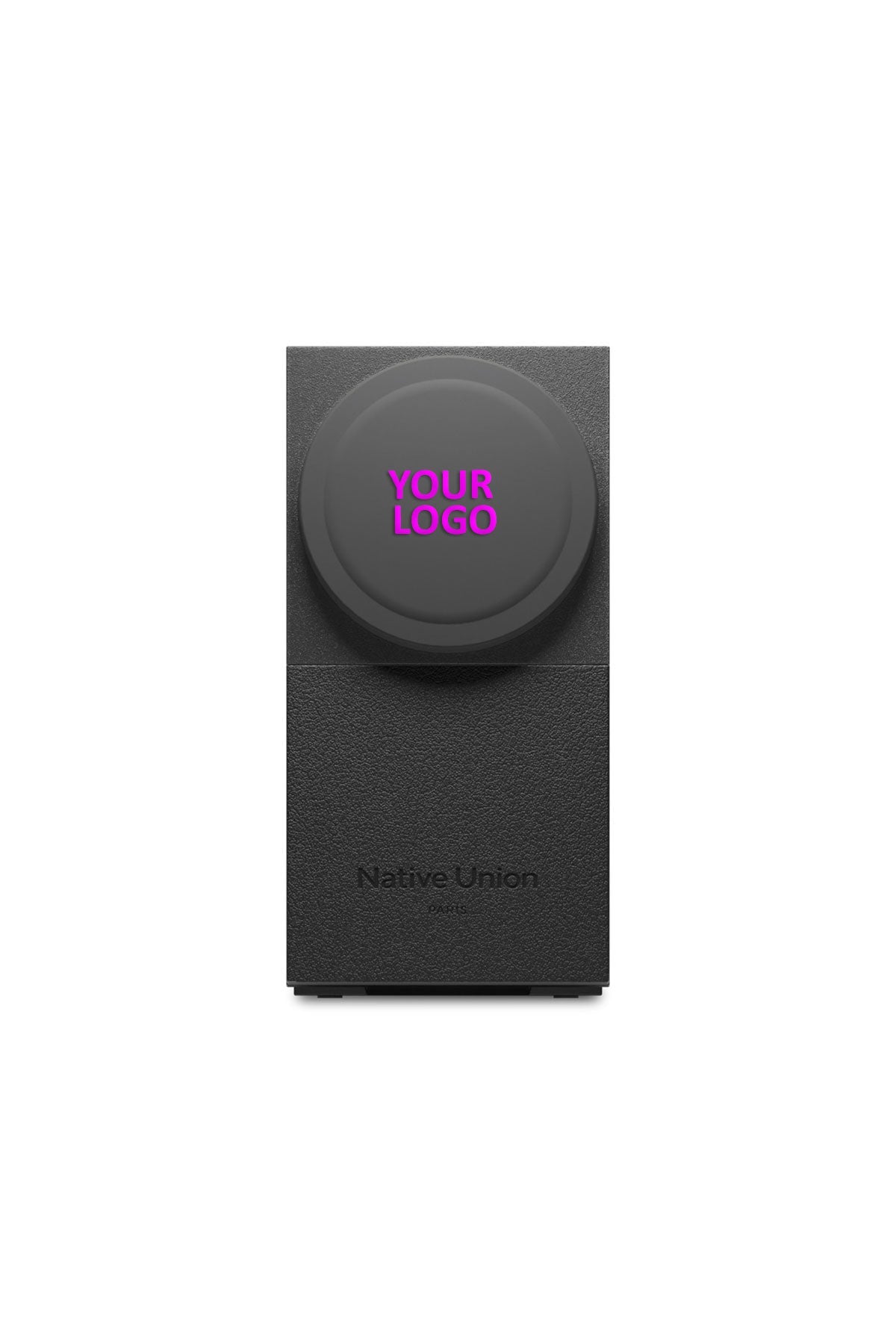 Native Union Rise 2-IN-1 Qi2 Wireless Custom Charger, Black