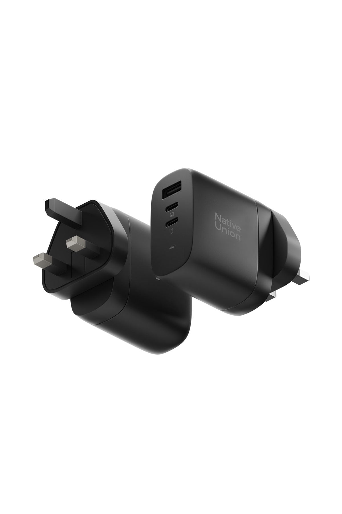 Native Union International Fast GaN Custom Charger PD 67W 3 ports, Black