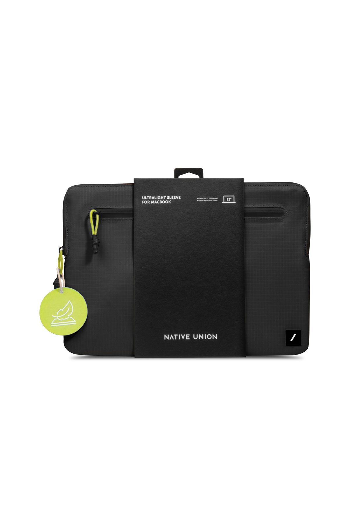 Native Union Ultralight Sleeve for Custom MacBook 16", Black