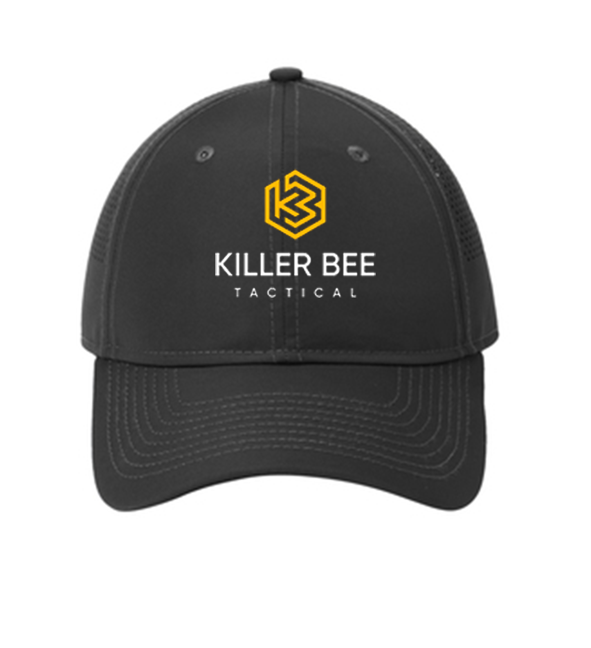 New Era Perforated Performance Cap, Black [Killer Bee]