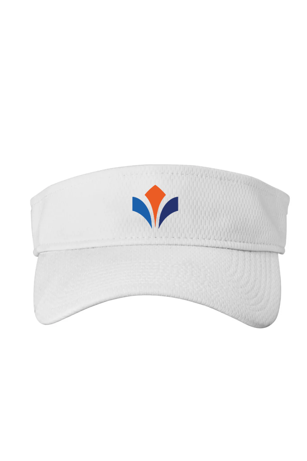 New Era Performance Dash Visor, White [Zura Bio]
