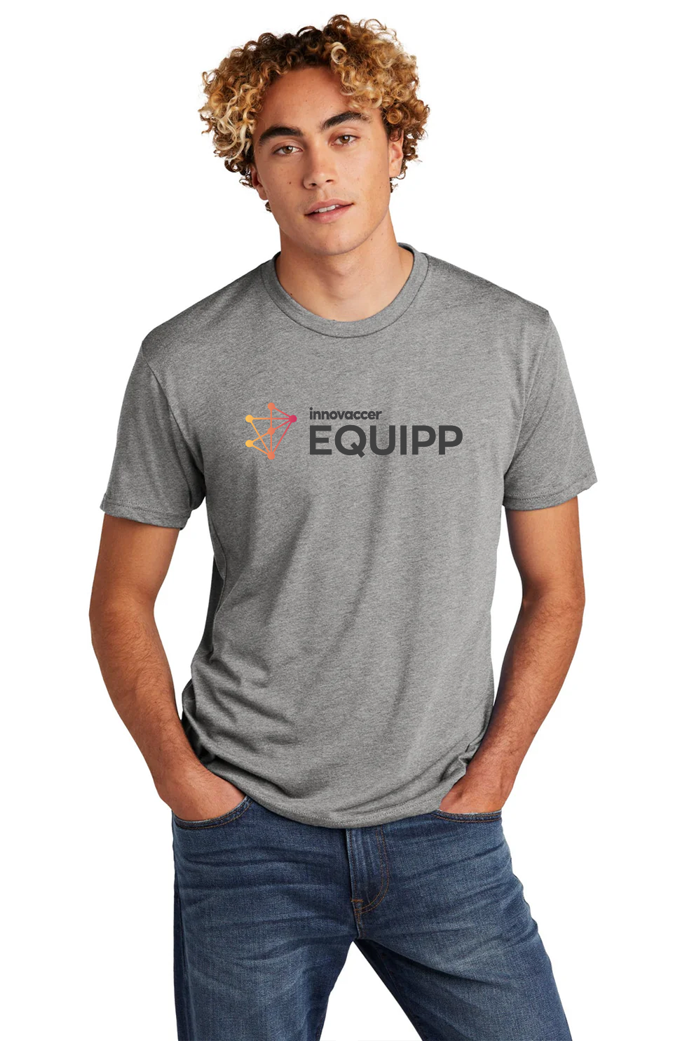 Next Level Unisex Tri Blend Tee, Premium Heather [PQS by Innovaccer]